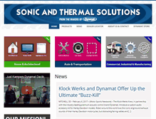 Tablet Screenshot of dynamat.com